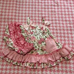 Pink Floral Swing Top and matching bloomers
